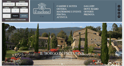 Desktop Screenshot of borgoilmelone.it