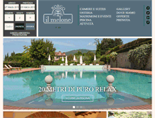 Tablet Screenshot of borgoilmelone.it